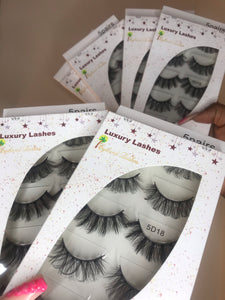 5 Pair Christmas Special Lashes