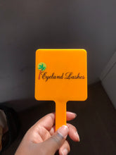 Load image into Gallery viewer, Mini Eyeland Lashes Hand Mirror
