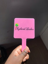 Load image into Gallery viewer, Mini Eyeland Lashes Hand Mirror
