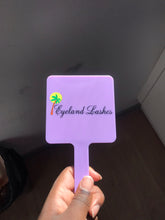 Load image into Gallery viewer, Mini Eyeland Lashes Hand Mirror
